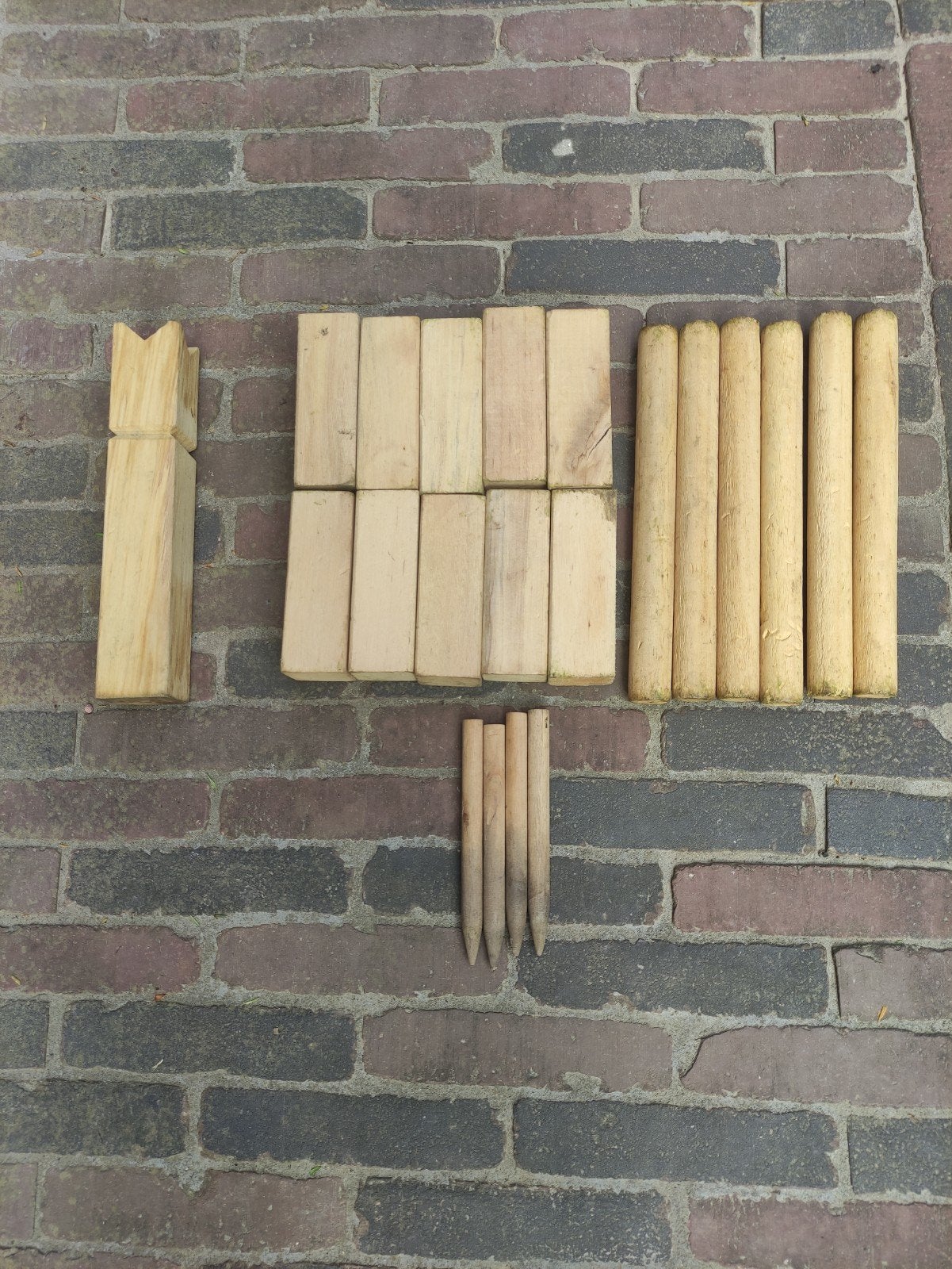 Viking Kubb junior, Ophalen