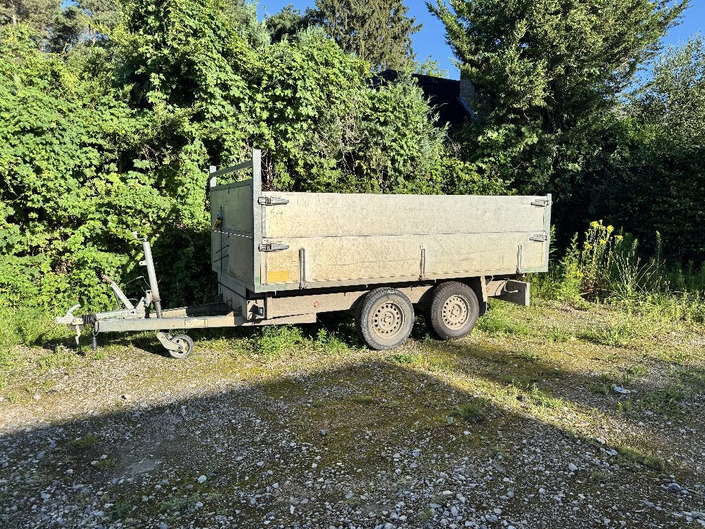 Kipper aanhangwagen MTM 2700kg (3500kg in te schrijven mog.), Ophalen, Gebruikt