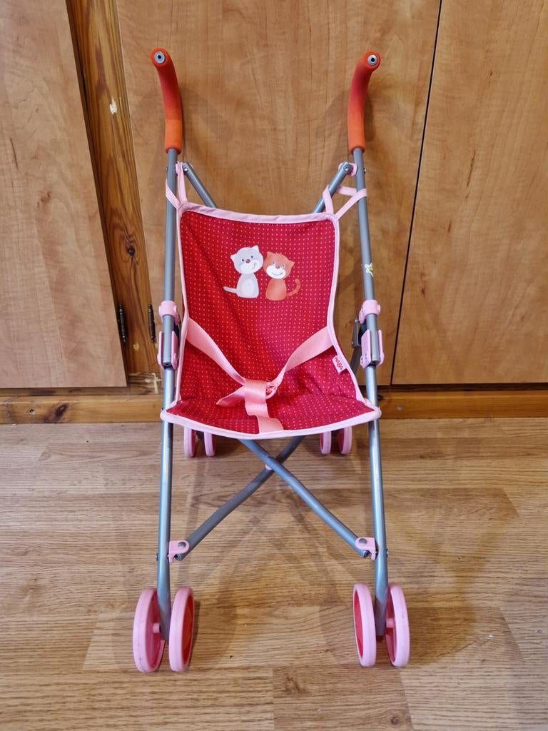Poppenbuggy, merk Haba, Ophalen