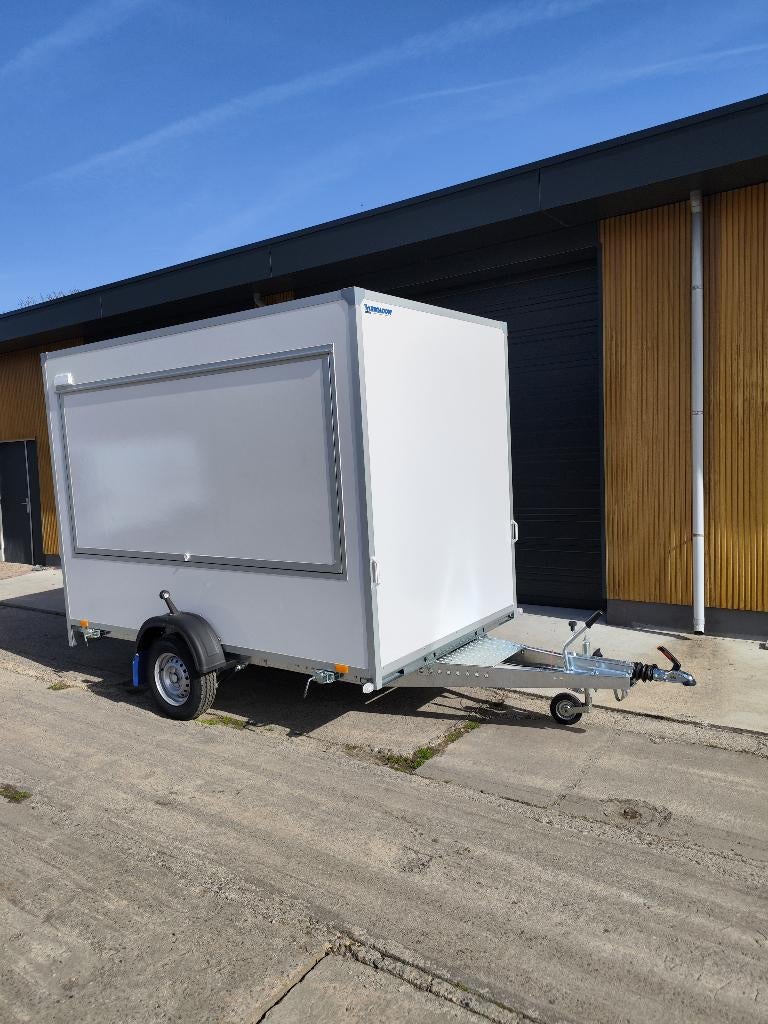 Snackwagen Frietwagen Foodtruck Verkoopwagen 1300kg 3m, Enlèvement, Snacks