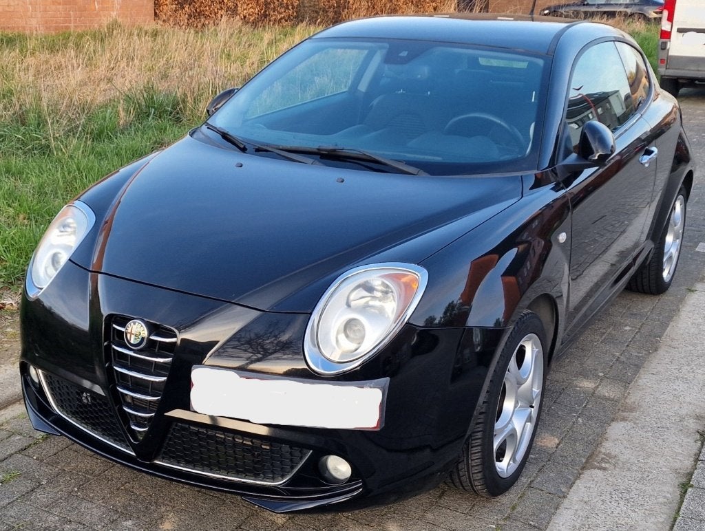 Alfa Romeo MiTo - 1.4i Distinctive, Auto's, Voorwielaandrijving, Zwart, 4 cilinders, Alcantara