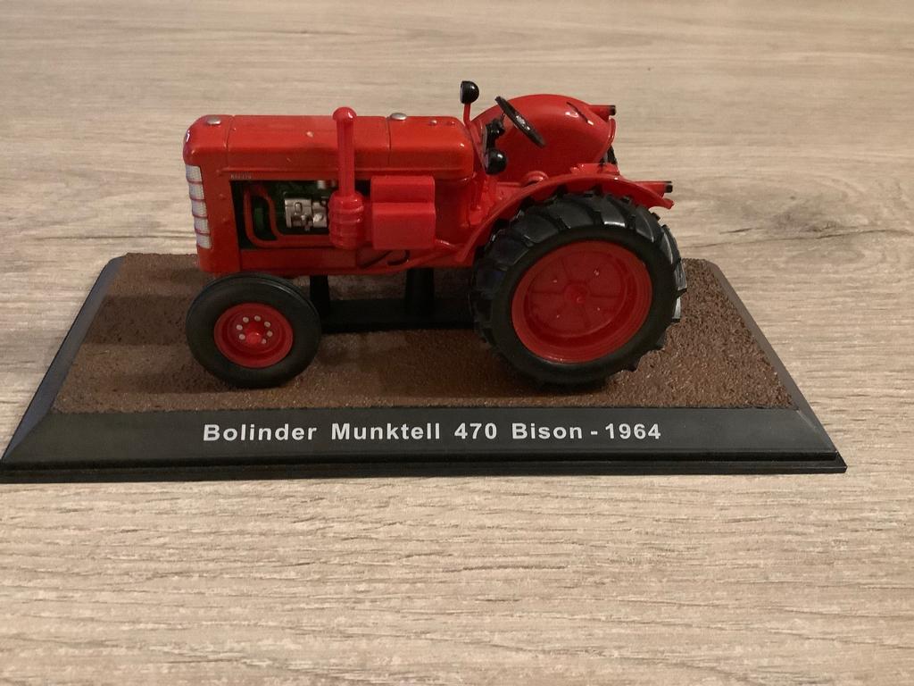 Miniatuur tractor Bollinder Munktell (Schaal 1/32), Hobby en Vrije tijd, Ophalen of Verzenden, Zo goed als nieuw, Tractor of Landbouw