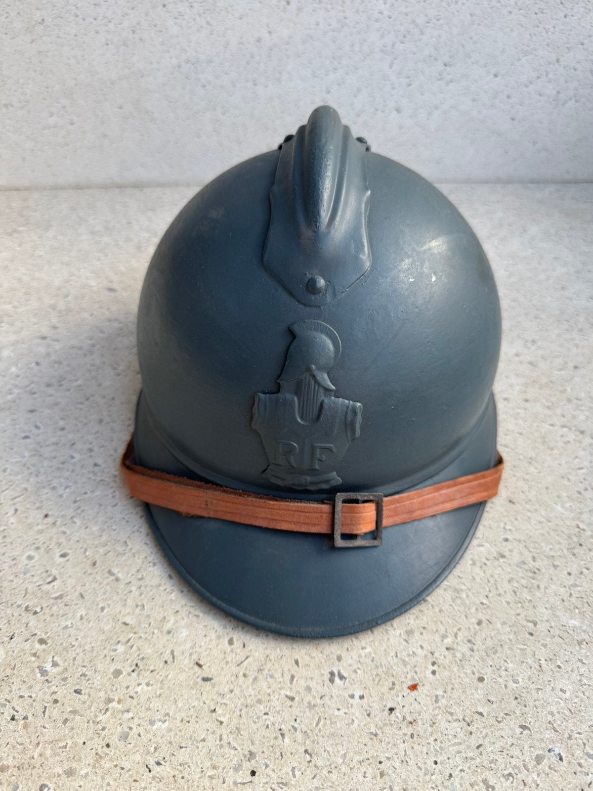Wo1 Franse genie helm, Verzamelen, Ophalen of Verzenden