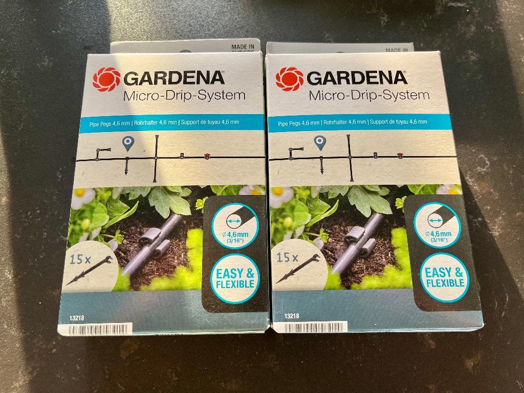 Gardena Micro-Drip System Support de tuyau 4,6 mm (13218), Jardin & Terrasse, Enlèvement, Neuf, Autres types