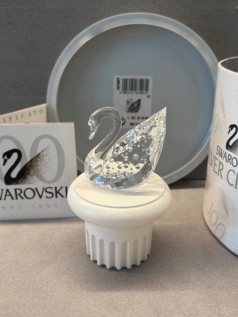 Swarovski Jubileum zwaan, Enlèvement ou Envoi, Neuf, Figurine
