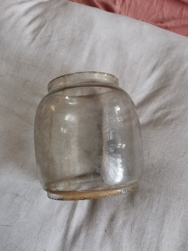 glas olielamp, Antiek en Kunst, Antiek | Glaswerk en Kristal, Ophalen
