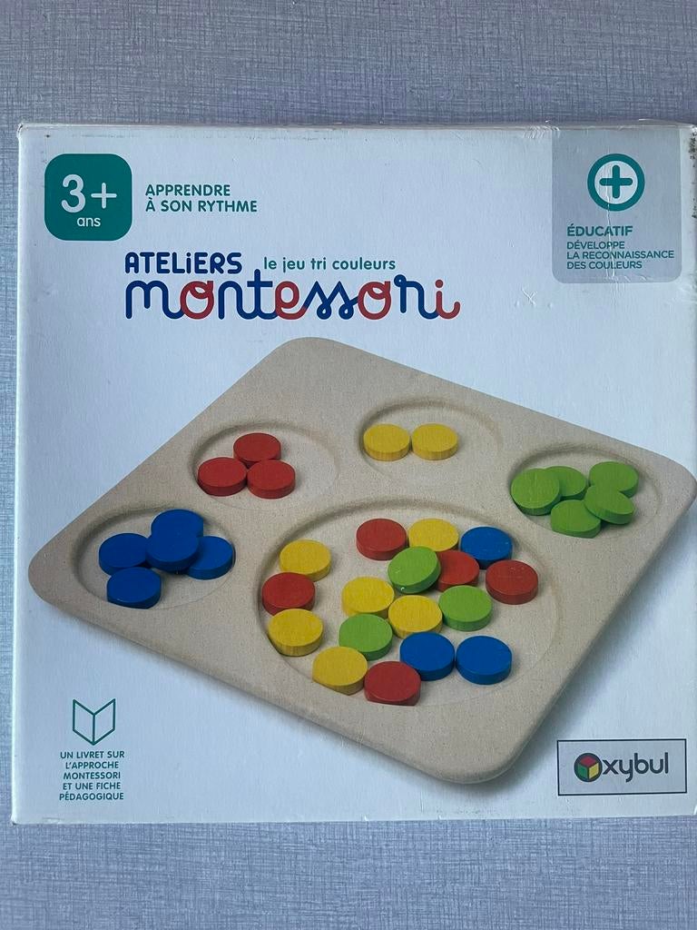 Montessori sorteerplank, Kinderen en Baby's, Ophalen, Zo goed als nieuw, Rekenen