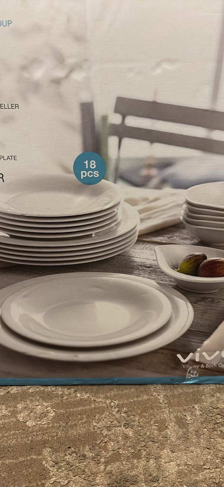 Villeroy boch servies set 18 st nieuw, Antiek en Kunst, Ophalen