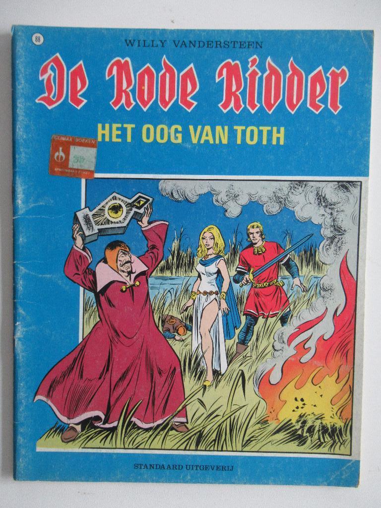 de rode ridder..nr.88...het oog van toth...........1st, Verzenden, Gelezen