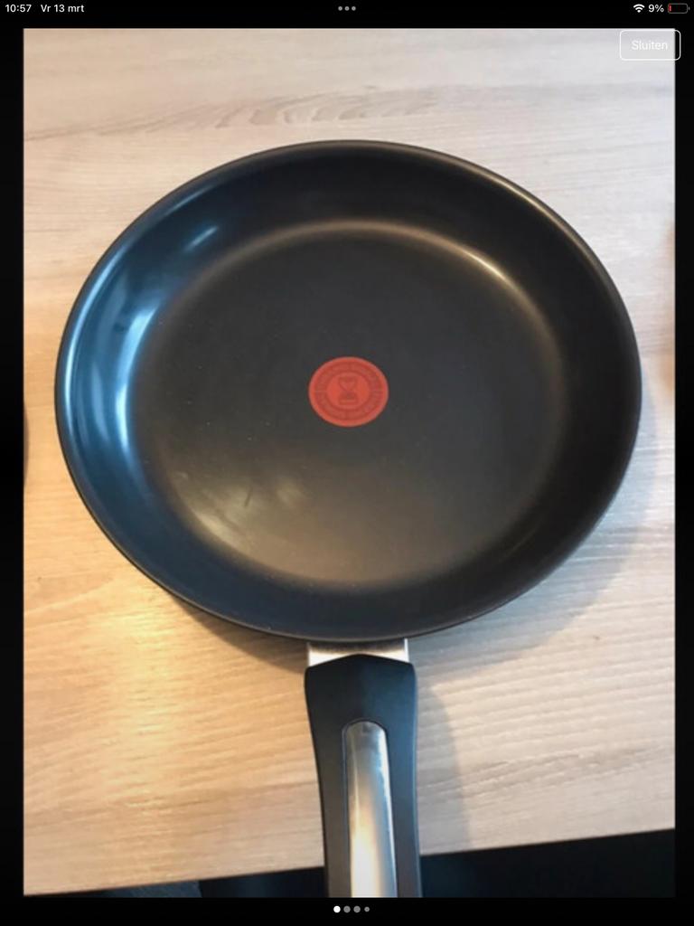 Tefal bakpan, Ophalen, Zo goed als nieuw, Koekenpan of Braadpan