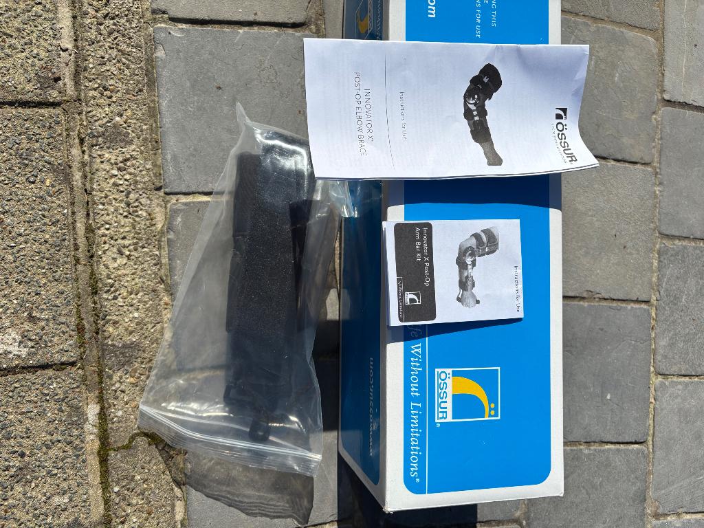 Orthese rechter elleboog, Ophalen, Nieuw
