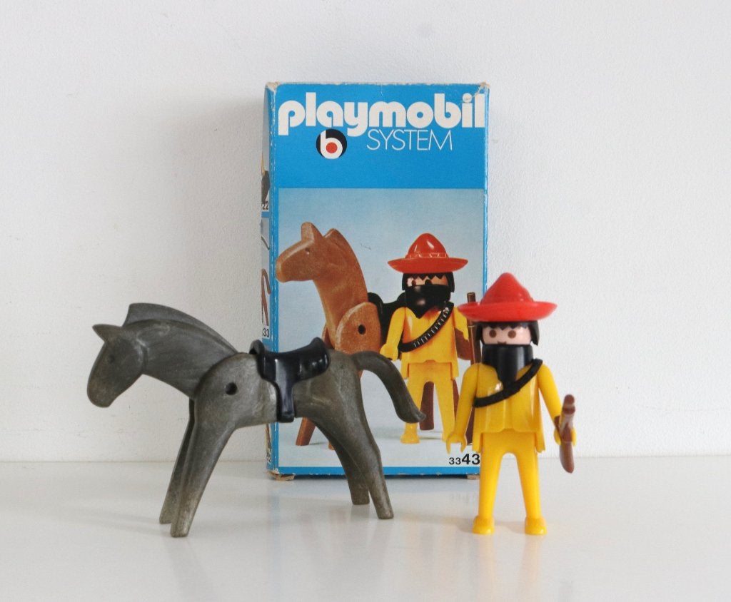 Vintage Playmobil set 3343 - Klicky 1975, Ophalen of Verzenden, Gebruikt