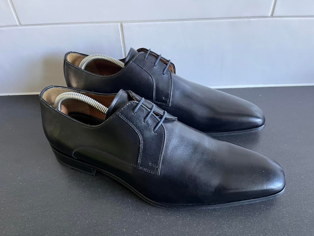 Van Bommel herenschoenen maat 11 / 46 als nieuw, Kleding | Heren, Schoenen, Zwart, Ophalen of Verzenden, Zo goed als nieuw, Veterschoenen