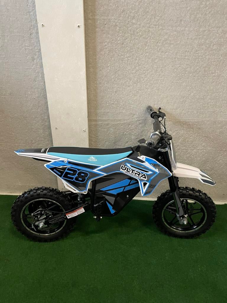 Nieuwe Ultra 1000 watt elektrische blauwe kinder crossmotor, Kinderen en Baby's, Speelgoed | Buiten | Accuvoertuigen, Ophalen