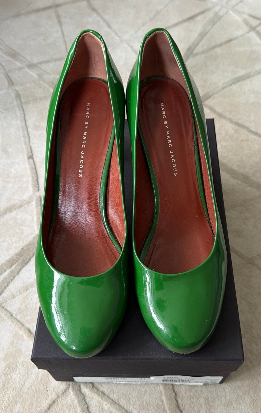 Marc Jacobs groene pumps maat 41, Pumps, Ophalen of Verzenden, Gedragen, Groen
