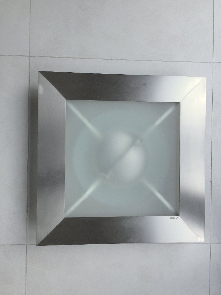 DESIGN Verlichting  in inox, Zilver, 50 cm, Modern, Overige fittingen