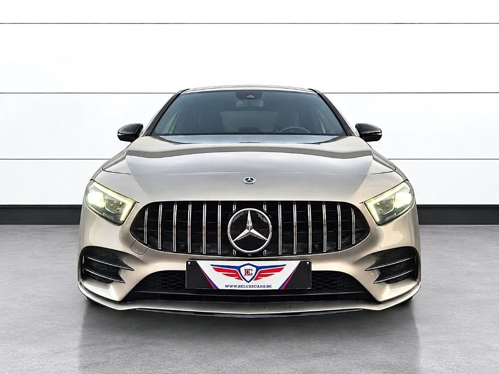 MERCEDES-BENZ A180d*AMG*SEDAN*LED*XENON*CUIR*CLIM*GPS*CAMERA, Achat, Entreprise, Volant multifonction, Noir