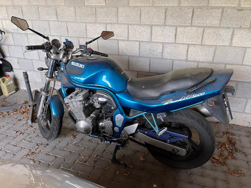 Suzuki gsf 600cc, Sportuitlaat, 4 cilinders, Motorrijbewijs A, Gebruikt