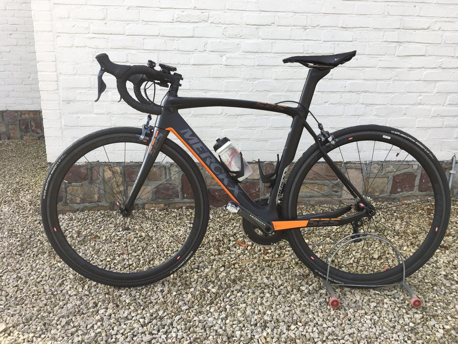 Racefiets carbon - Eddy Merckx EM 525 - maat S, Autres marques, Frein sur jante, Enlèvement, Utilisé