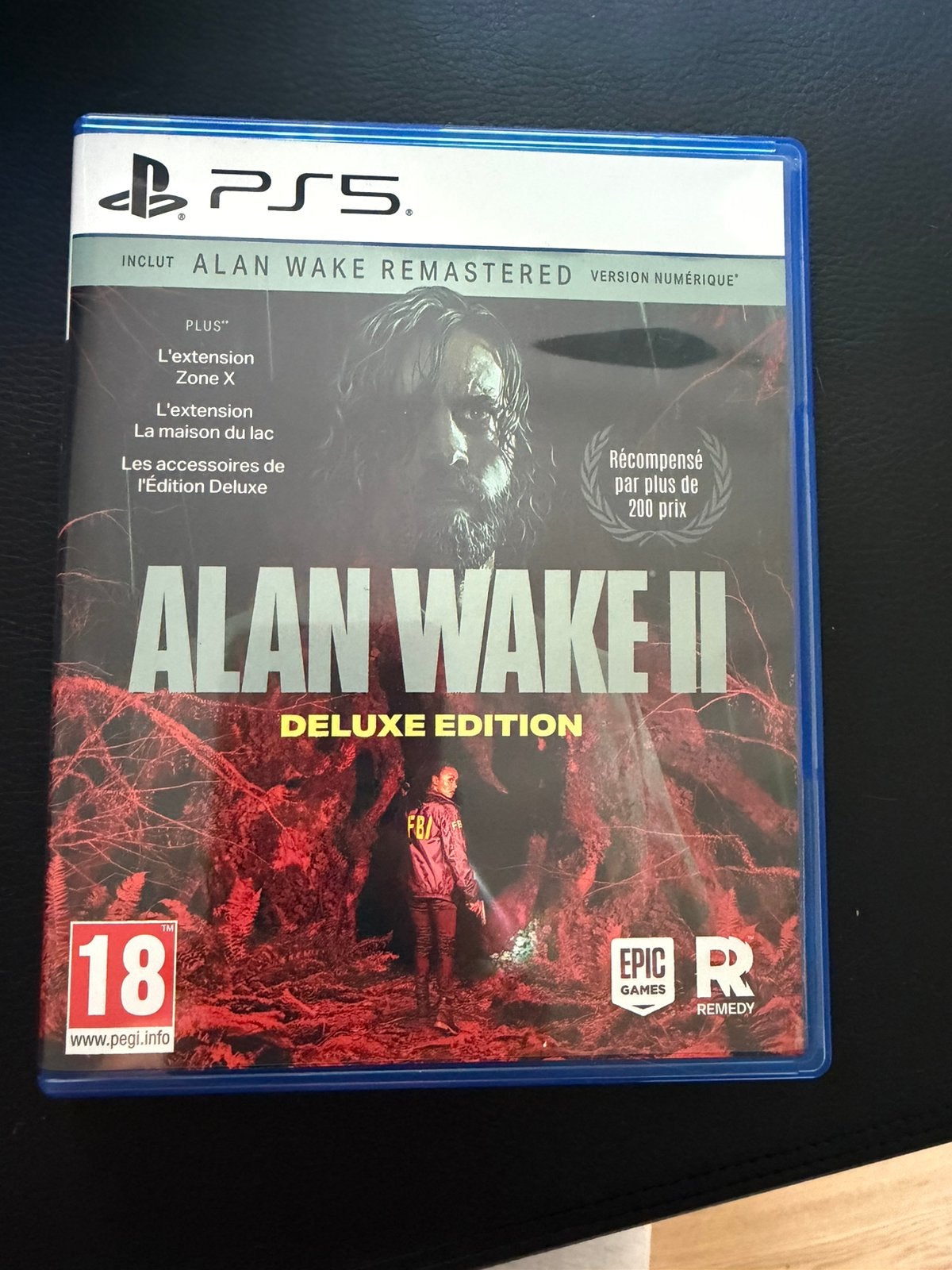 Alan Wake 2 Deluxe Edition PS5 + Alan Wake Remastered, Games en Spelcomputers, Ophalen of Verzenden, Zo goed als nieuw