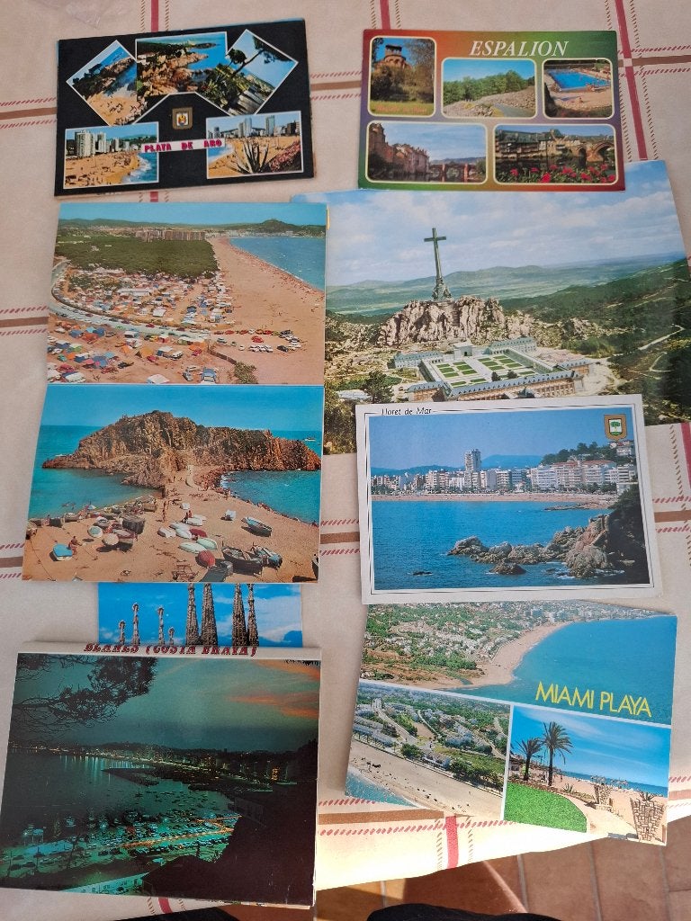 22 oude postkaarten spanje, Verzamelen, Ophalen of Verzenden, 1960 tot 1980, Spanje