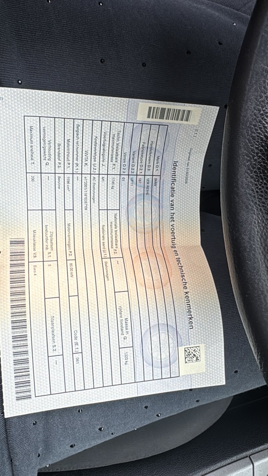 BMW Série 1, Autos, BMW, 0 kg, Achat, 116 cm³, 5 places