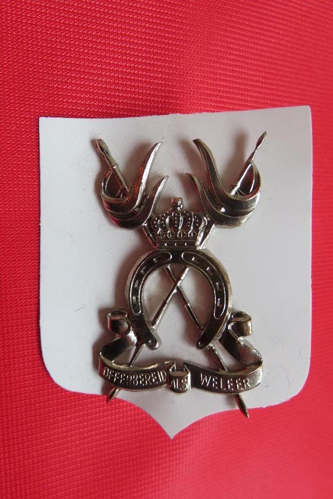 Insigne de béret : 6ième Lanciers, Collections, Objets militaires | Général, Enlèvement ou Envoi, Armée de terre, Emblème ou Badge