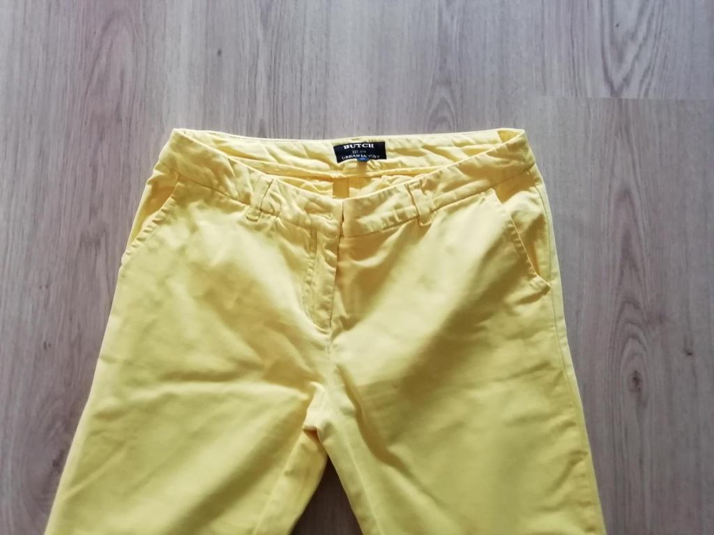 Zeer toffe damesbroek, Butch, geel, nieuwstaat, Kleding | Dames, Maat 38/40 (M), Butch, Geel, Ophalen of Verzenden