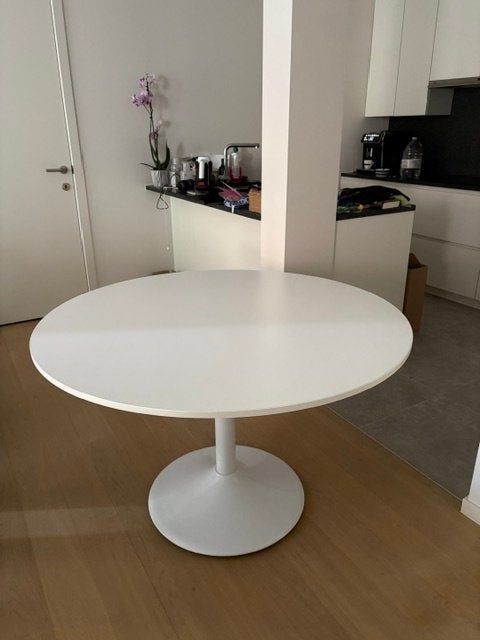 Design tafel, Huis en Inrichting, Ophalen, Zo goed als nieuw, Rond, Modern design