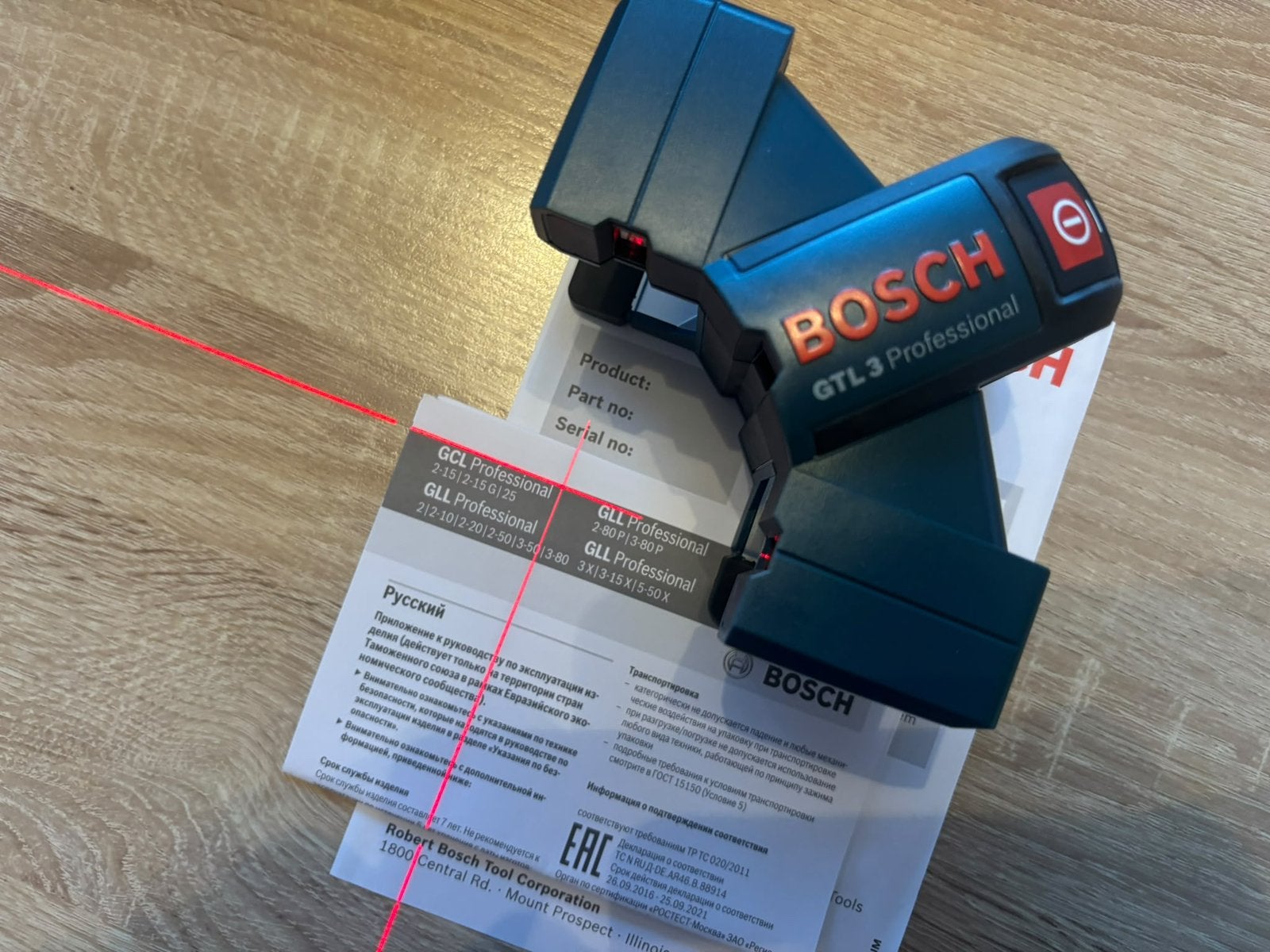 Titre : Laser à carrelage professionnel Bosch GTL 3, Enlèvement ou Envoi, Neuf