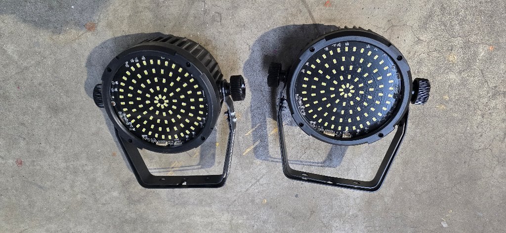 2 x Beamz BS98 stroboscopen, Ophalen, Zo goed als nieuw, Licht, Geluidgestuurd