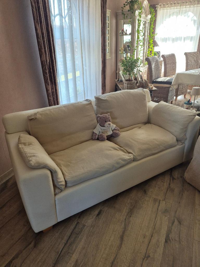 sofa, Banc droit, Enlèvement, Utilisé, Deux personnes