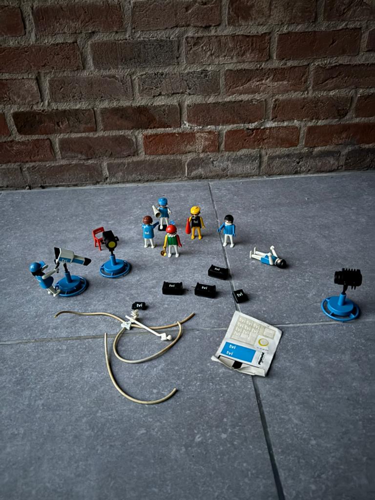 Playmobil TVI / filmstudio set uit eind jaren ‘70, Ophalen, Zo goed als nieuw