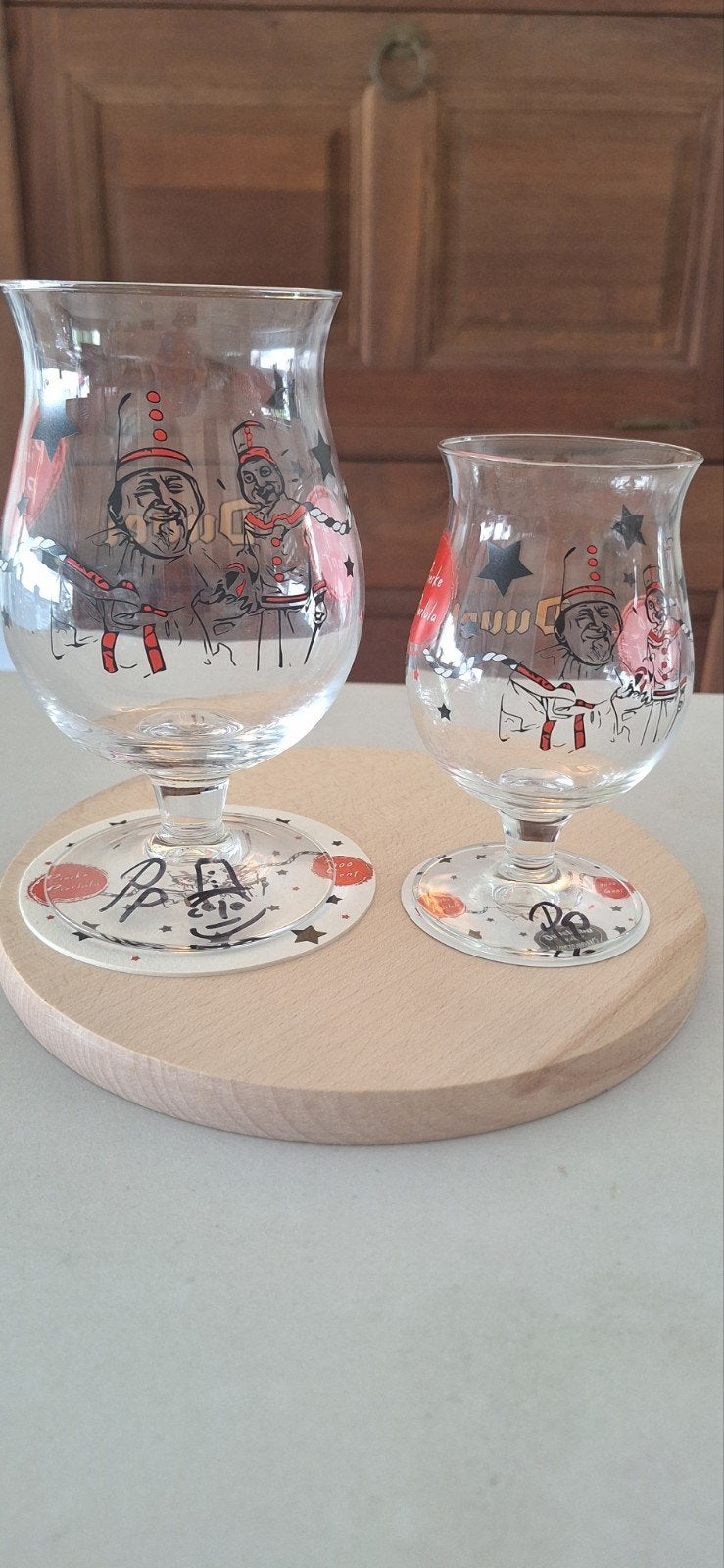 duvelglazen pierke pierlala, Verzamelen, Ophalen of Verzenden, Nieuw, Glas of Glazen, Duvel