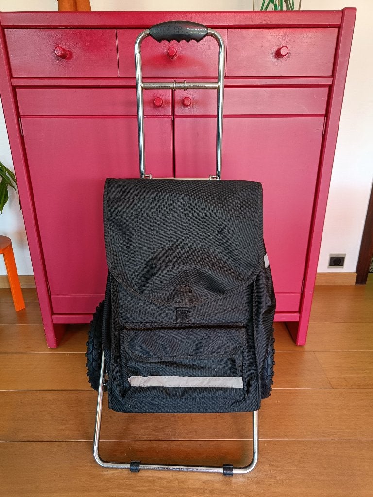 boodschappentrolley, 35 à 55 cm, Enlèvement, Utilisé, Roulettes