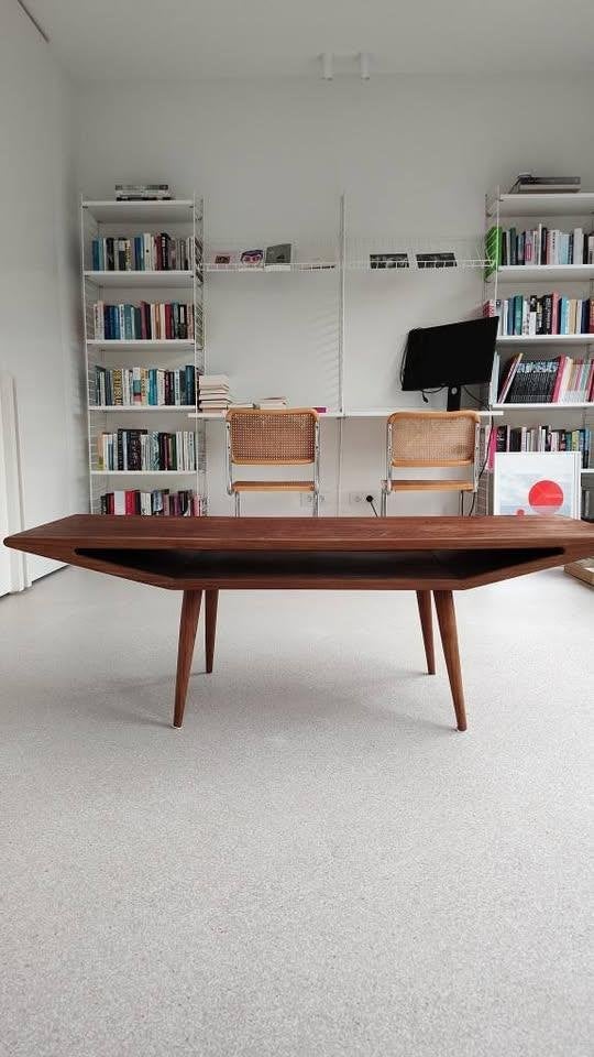 Vintage mid century Omann Jun Model 100 Coffee Table, Ophalen, Gebruikt