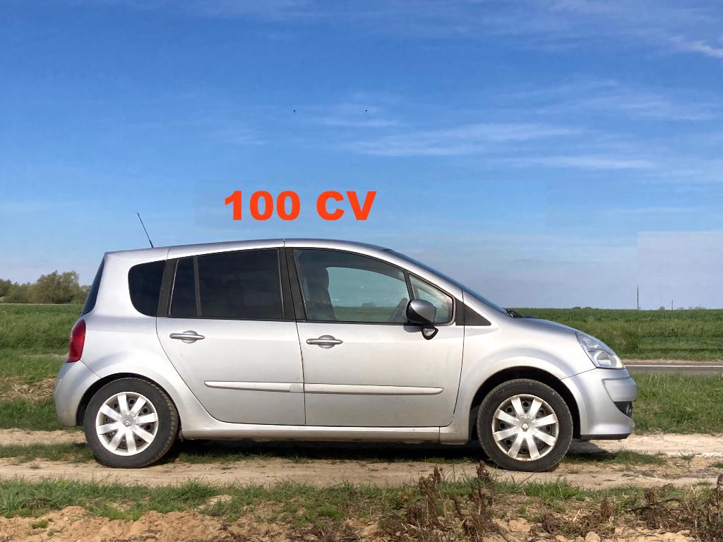 Grand Modus 1.2TCe Exception LEZ BXL+CT ok>15/4/2027, Autos, Argent ou Gris, 140 g/km, 4 portes, Boîte manuelle