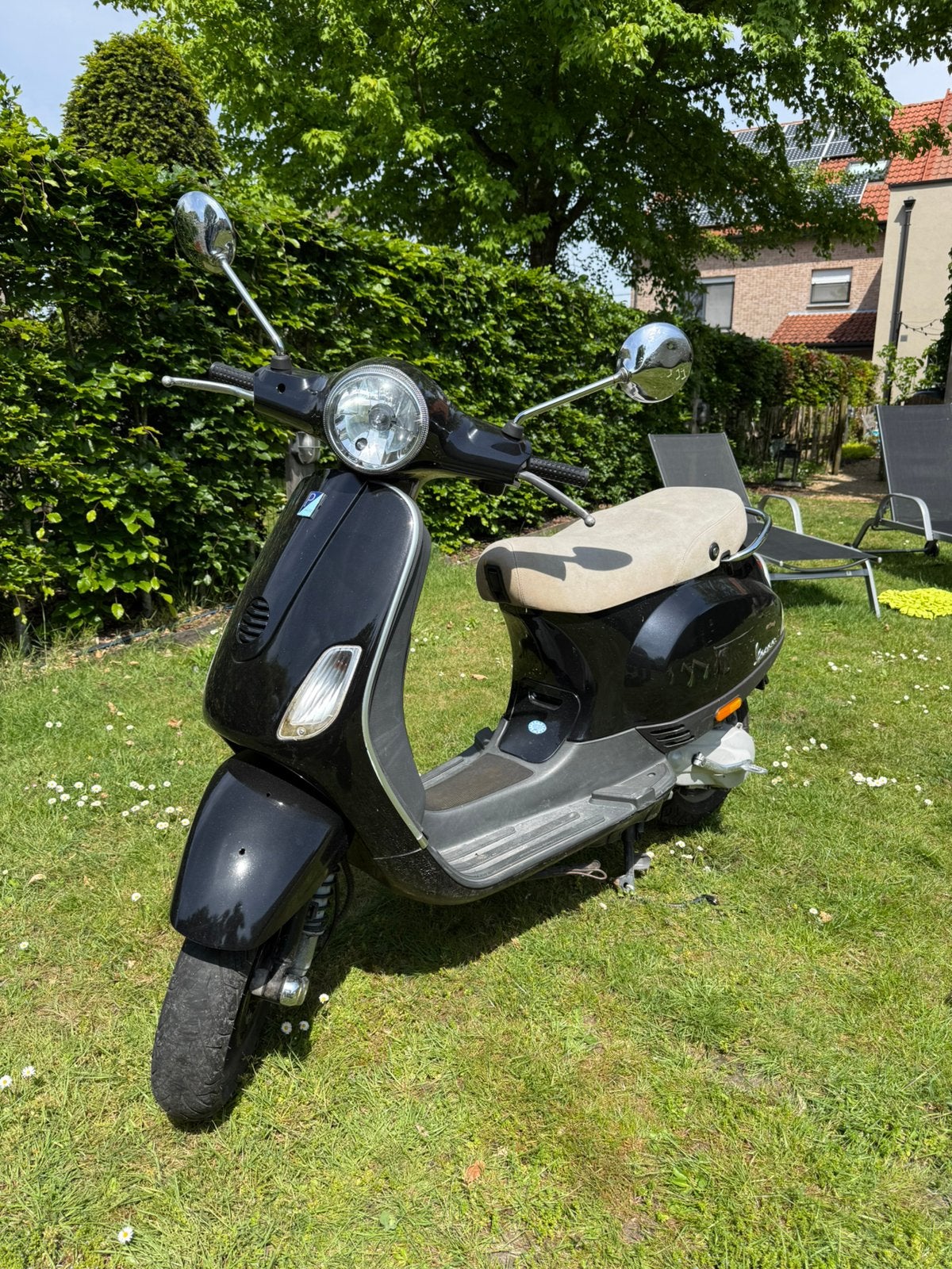 Vespa Piaggio C38 ~ Origineel Italiaans ~, Fietsen en Brommers, Scooters | Vespa, Ophalen, Gebruikt, Klasse B (45 km/u), Benzine