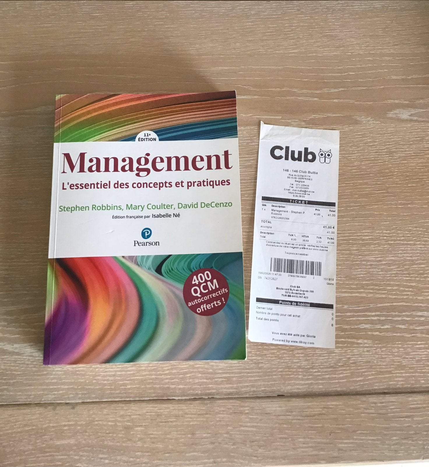 Livre management l’essentiel des concepts et pratiques, Enlèvement, Comme neuf