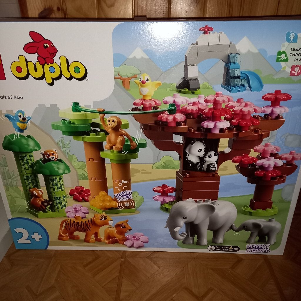 lego duplo 10974 - wilde dieren van Azië, Ophalen, Overige thema's, Nieuw, Compleet