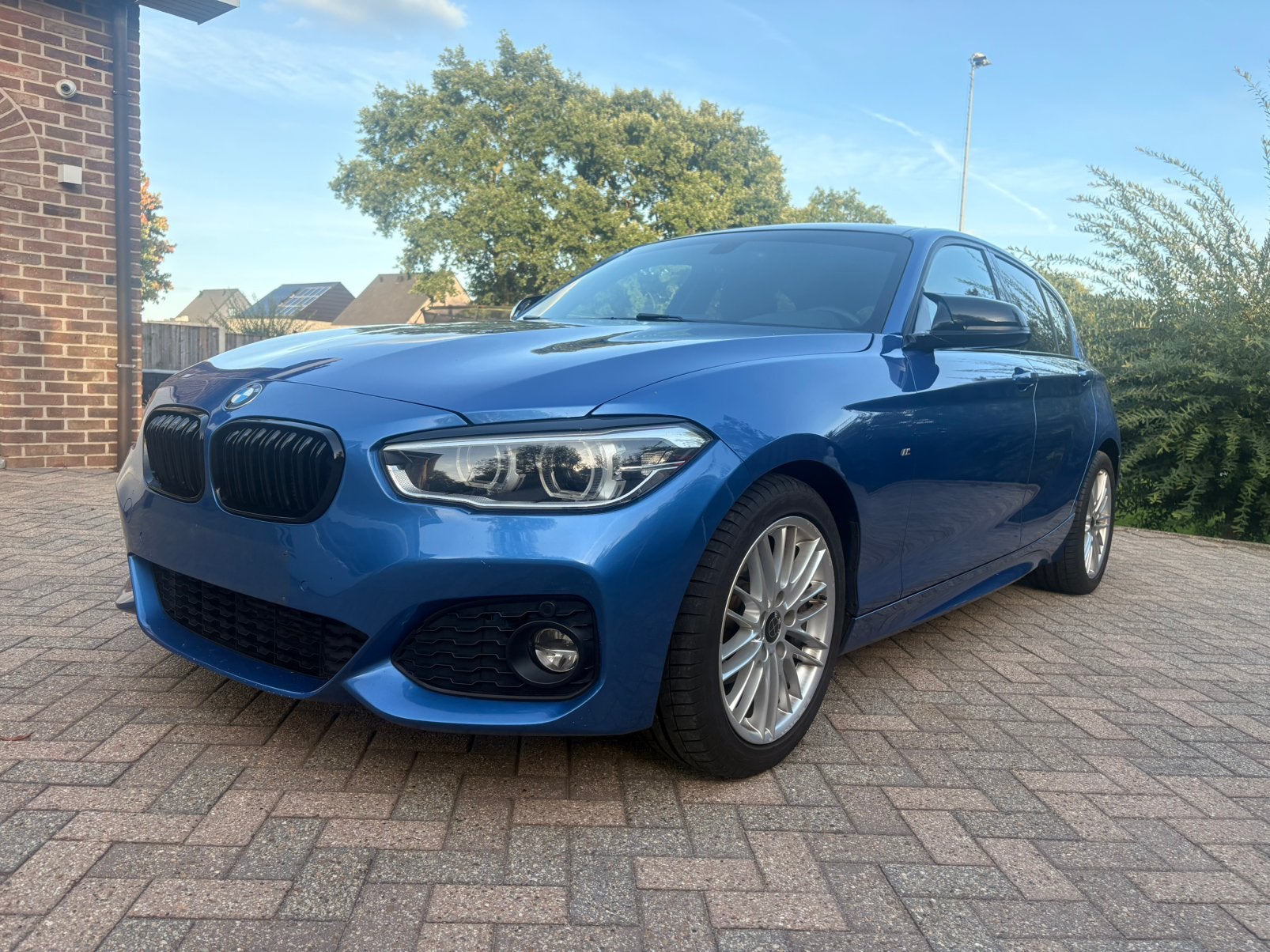 Bmw 116d M pakket, Dealer onderhouden, 1 Reeks, 4 cilinders, Blauw