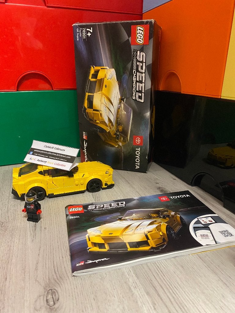 Lego Speed Champions - 76901 - Toyota GR Supra, Lego, Ensemble complet, Enlèvement, Boîte incluse