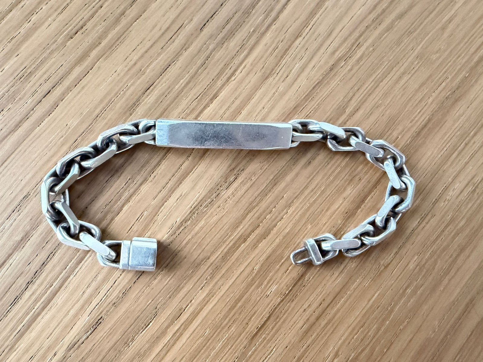 Tiffany 1837 Makers I.D Chain Armband voor Man, Ophalen, Zo goed als nieuw