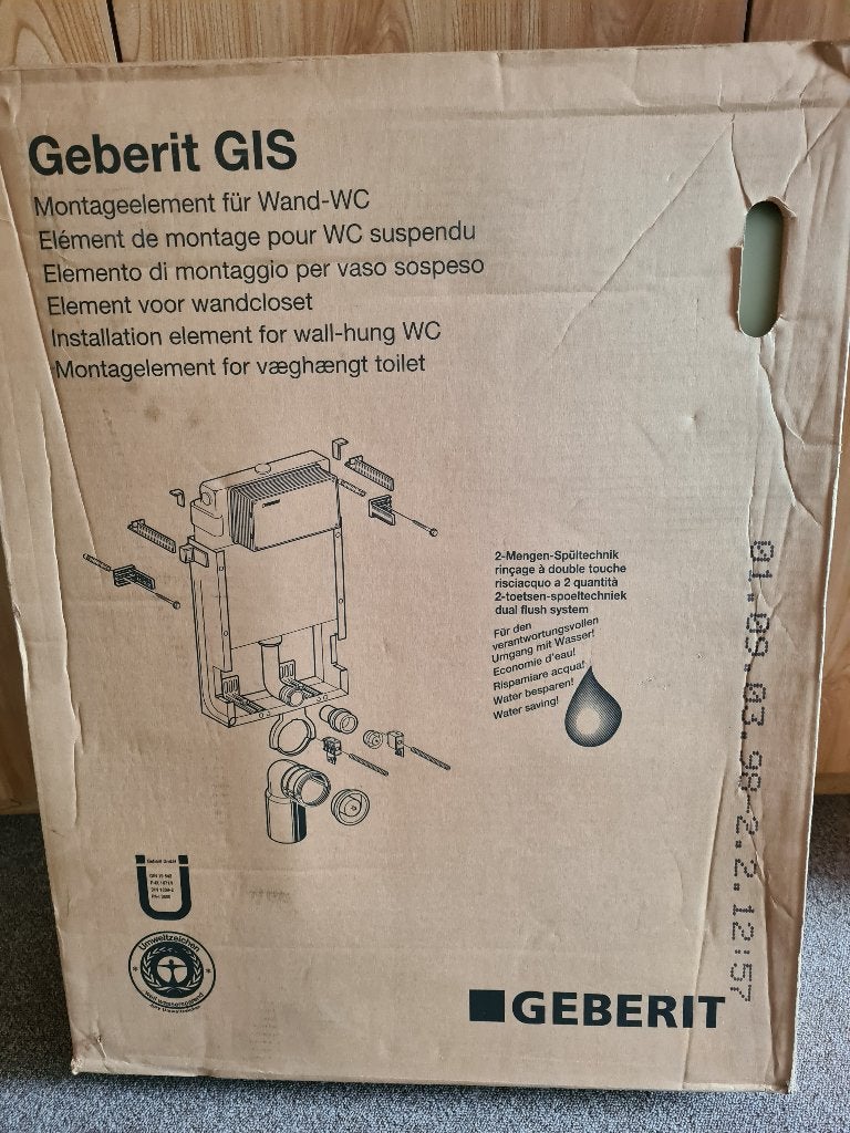 inbouw element toilet, Ophalen, Nieuw, Toilet