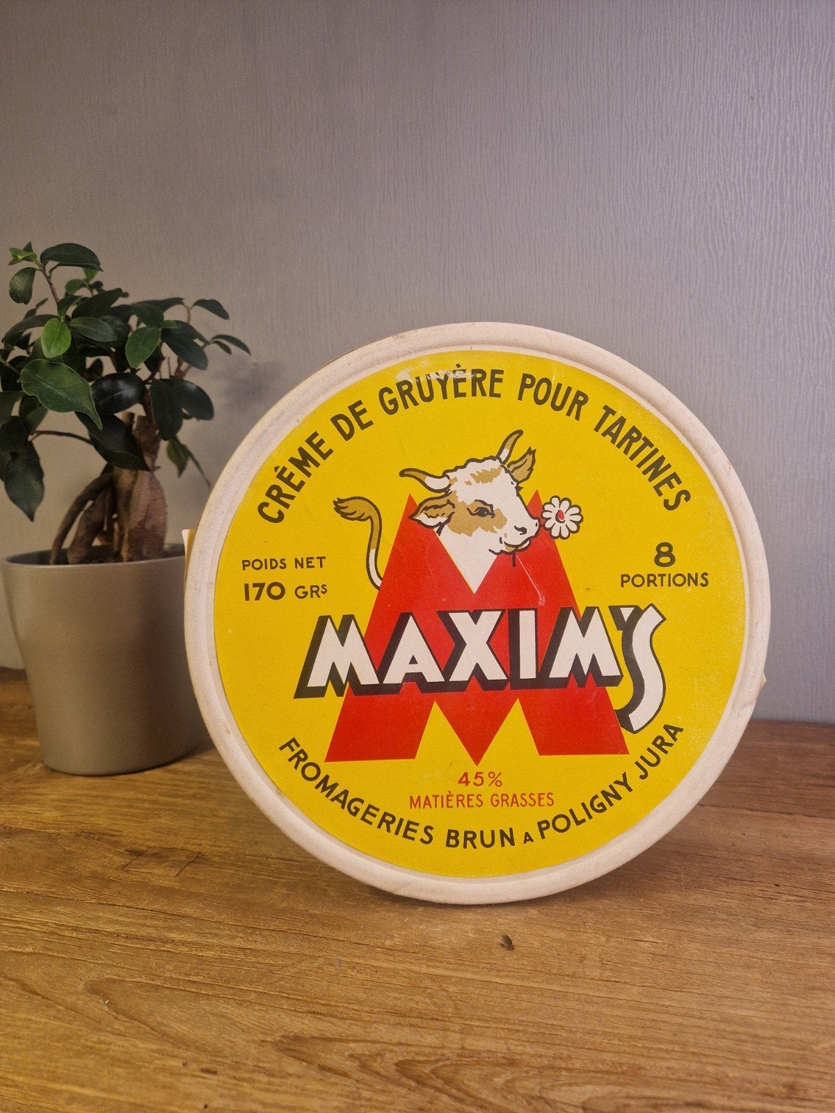 grote winkel reclame smeerkaas Maxim's, Ophalen of Verzenden