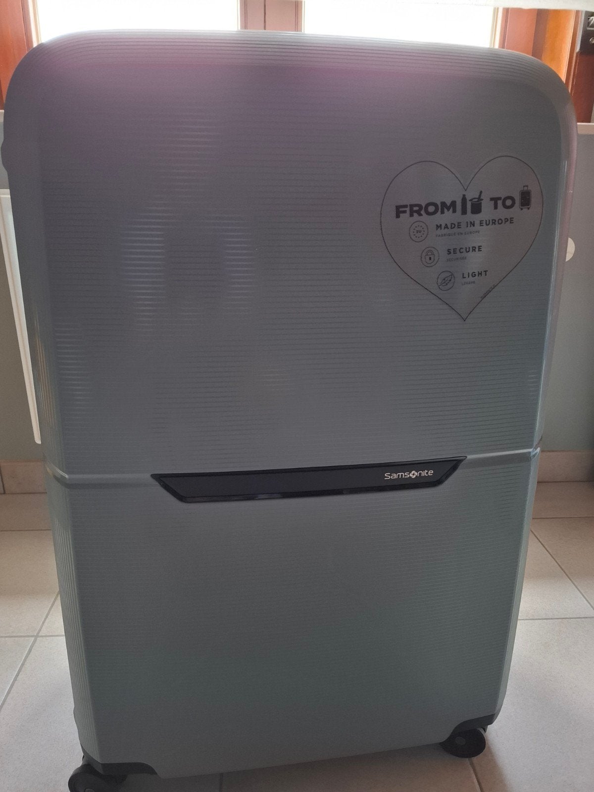 Reiskoffer Samsonite, Ophalen