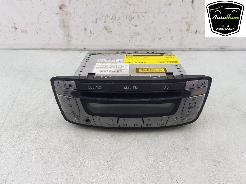 RADIO Peugeot 107 (01-2005/05-2014) (|861200H010|), Utilisé, Peugeot