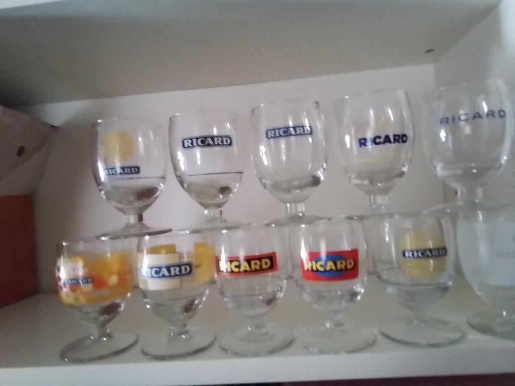 RICARD DIVERS VERRES DE COLLECTION, Enlèvement, Neuf, Autres types