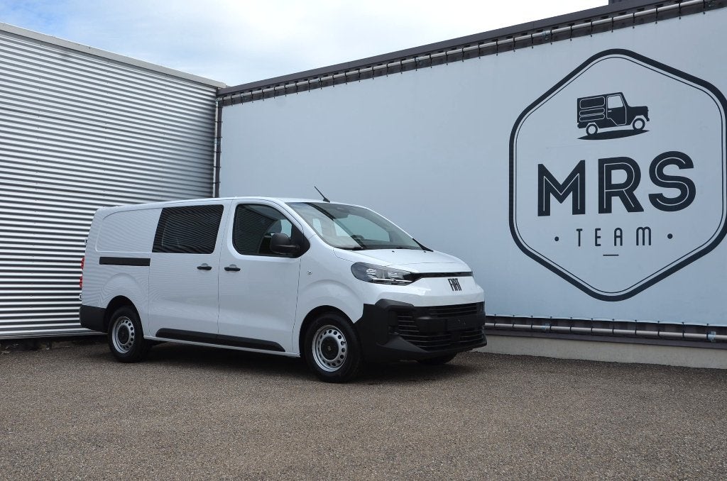 Fiat Scudo 2.2HDI-L3-Dubbelcab-Cruise-Camera-Nieuw-25990+BTW, Stof, Wit, Bedrijf, Parkeersensor