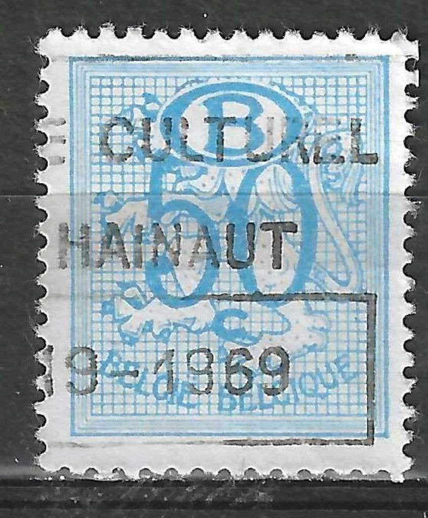 Belgique 1953/1970 - Yvert /OBP 51SE - Service - 50 c. (ST), Envoi, Affranchi, Oblitéré